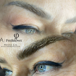 Hatalı kaş kontür düzeltme – correction eyebrow işlemiyle kaş yenileme