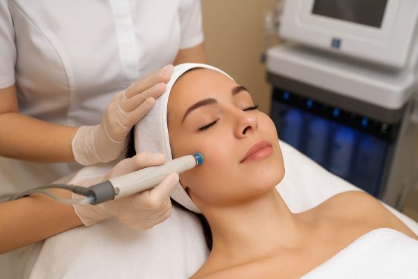 hydrafacial cilt bakımı uygulamasıdır.